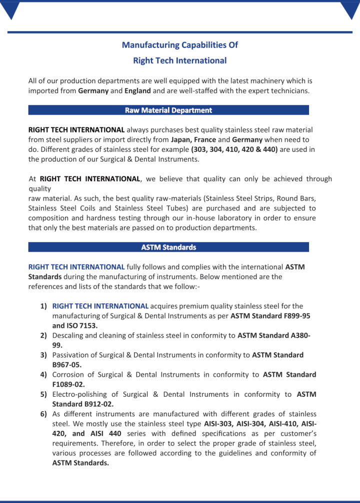 Right Tech Dental Profile